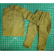 1:6 Scale Soviet WWII Gymnastiorka Tunic and Trouser (Defect)
